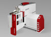 Laser diffraction analyser HELOS/BR with dry and wet dispersion OASIS/L and dosing unit VIBRI/L for the determination of particle size distribution.