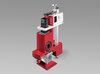 Disperser for fibres and granules