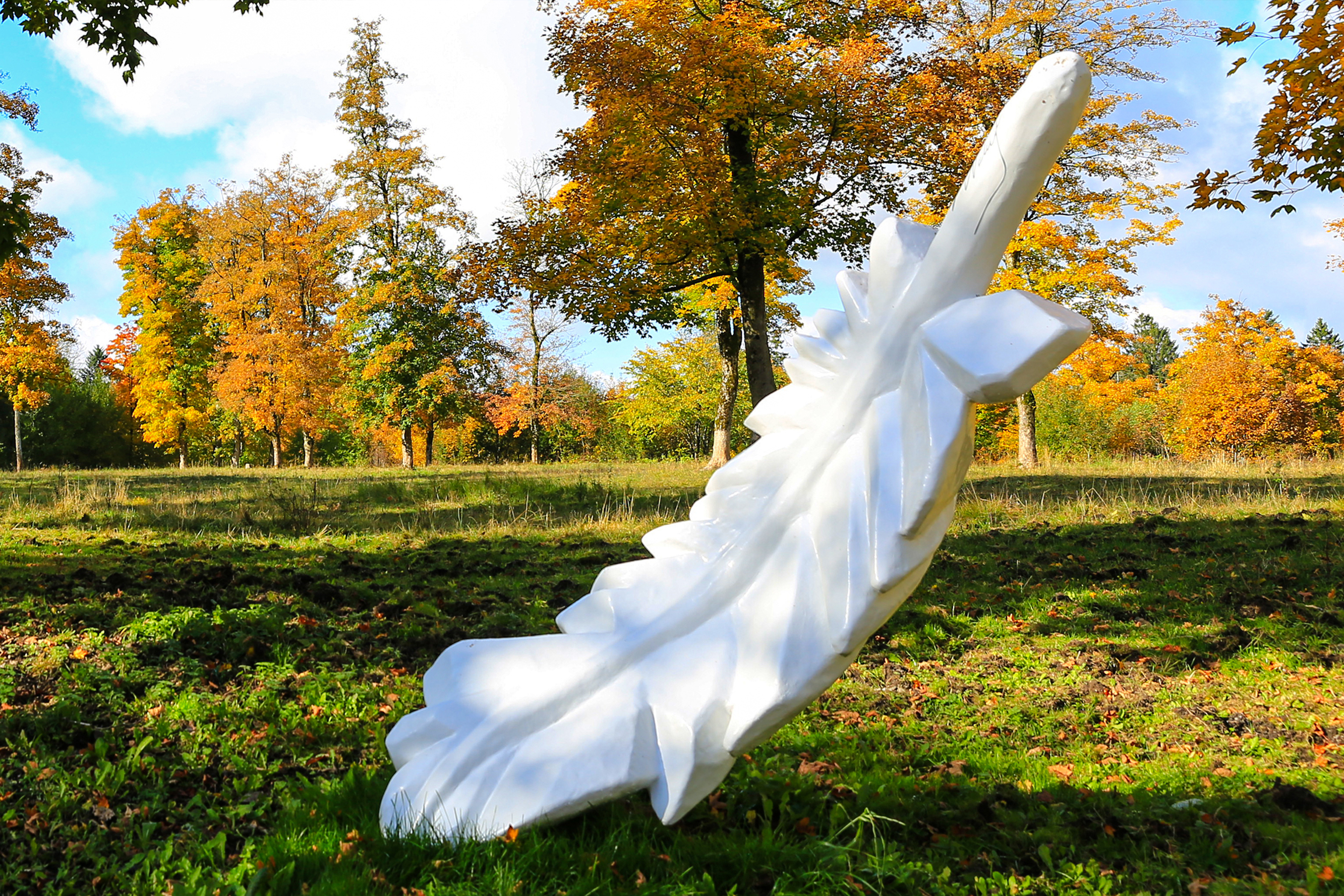 Feather on the Sculpture Walk in Clausthal-Zellerfeld