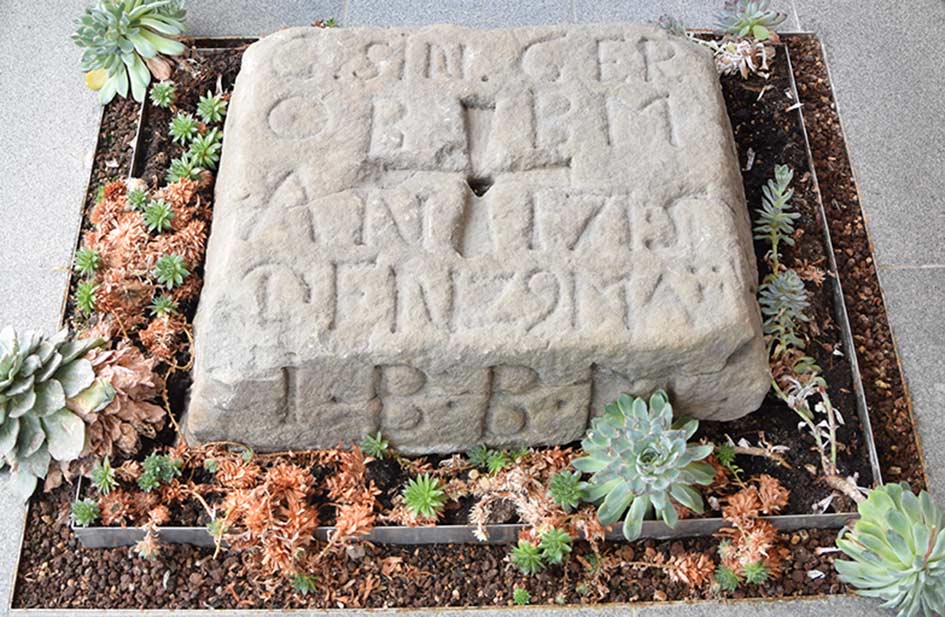 Corner stone of the mine Dorothee